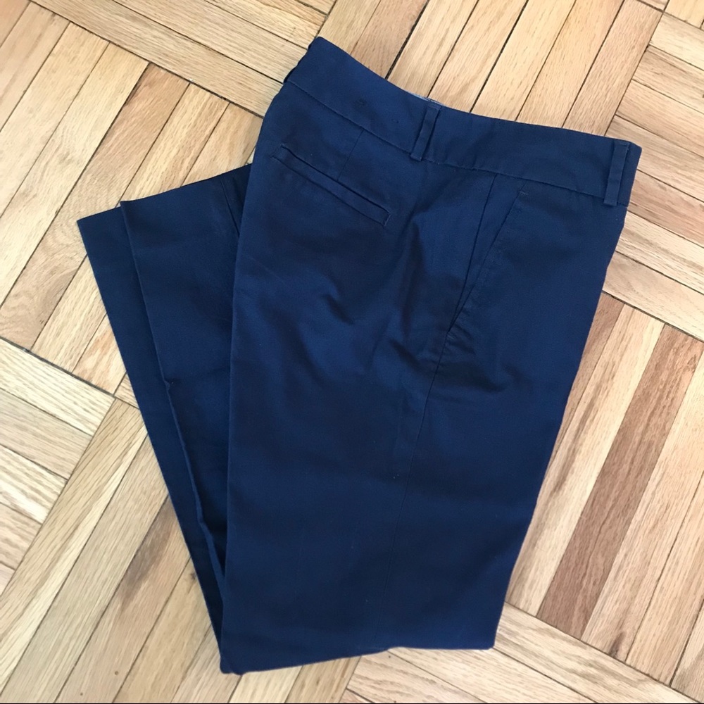 Hampton Fit Navy Pant, Size 0